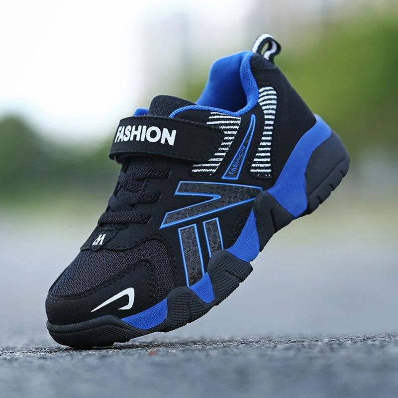 White Breathable Children Walking Shoes Summer Mesh Casual Sneaker for Kids Boys Outdoor Sport Tennis Anti-Slip