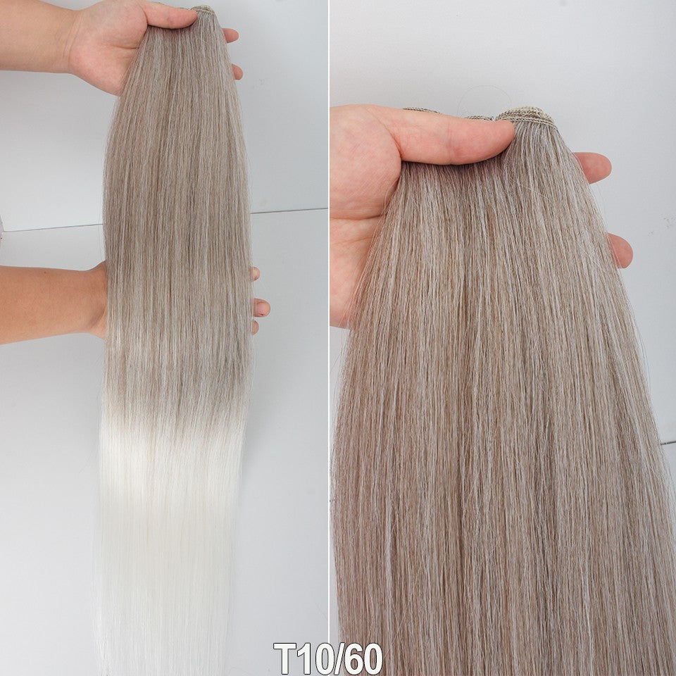 Russia Straight Hair Weave Bundles 65cm 200G Fiber Synthetic Hair Extensions Bio Protein Heat Resistant Ponytail Cosplay Hair