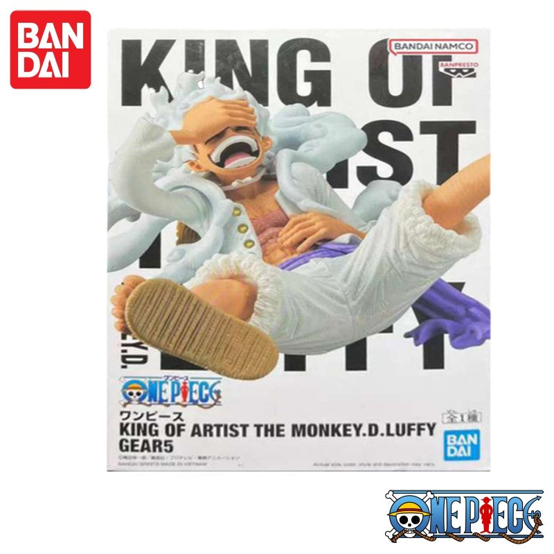 In Stock Original Bandai One Piece Banpresto Koa Artist Luffy King Gear 5 Anime Figures Model Decoration Toy Ornament Gift