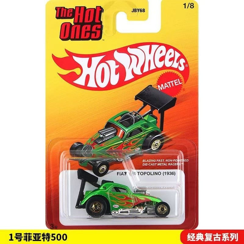 2026 Mattel New Hot Wheels Retro Super Hot Porsche 917 Volkswagen T1 Datsun Ford Gt Alloy Car Model Die-Cast Toy Car Birthday Holiday Gift Jby68