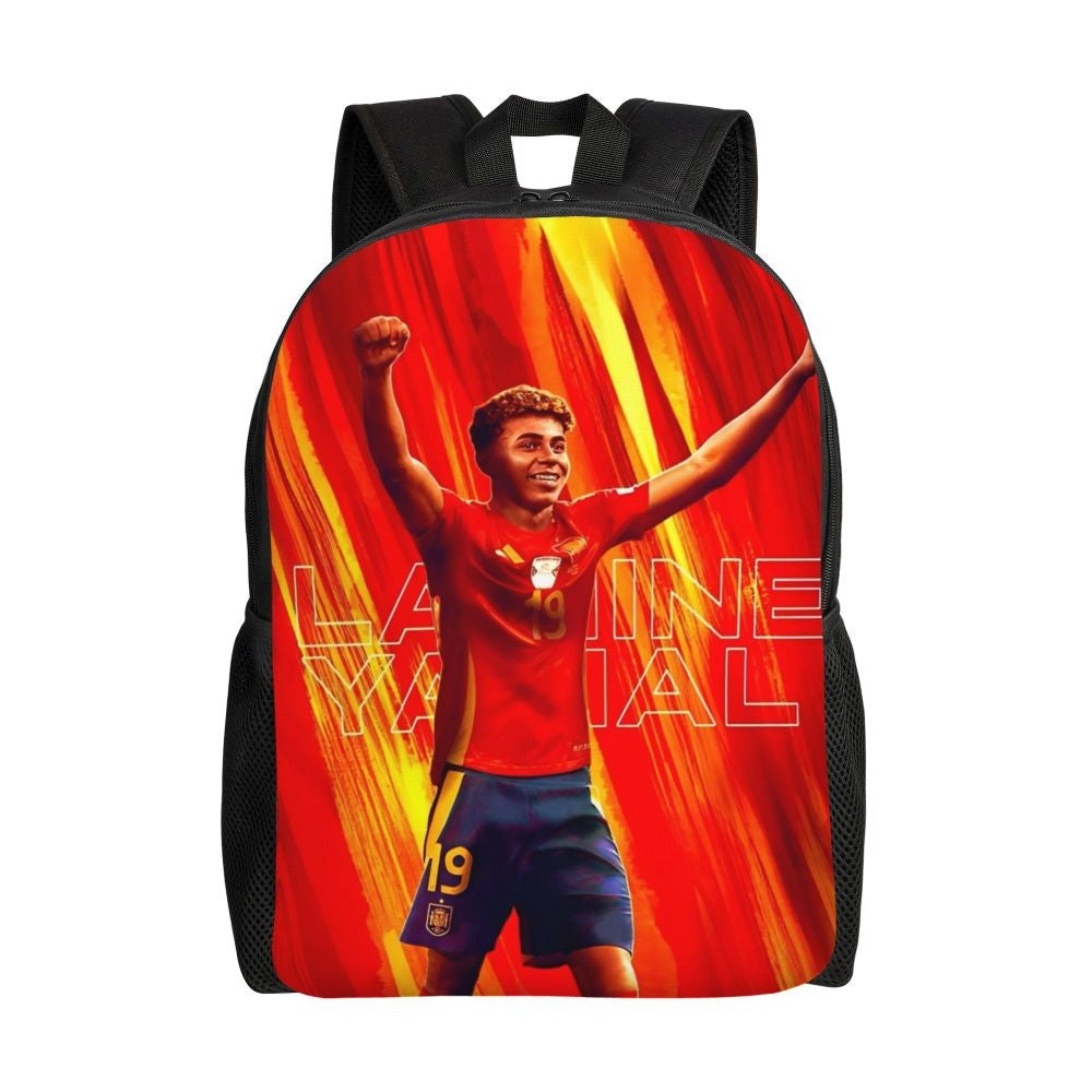 Lamine Y-Yamal Children Backpack for Kids Girls Boys Football Sports Backpacks Kawaii Daycare Child School Bag