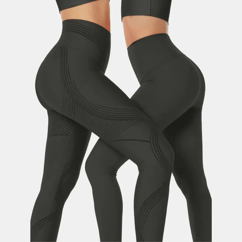 Women Compression Leggings Cellulite Slimming Leggings High Waist Seamless Yoga Fitness Redefine Your Silhouette Sport Pants
