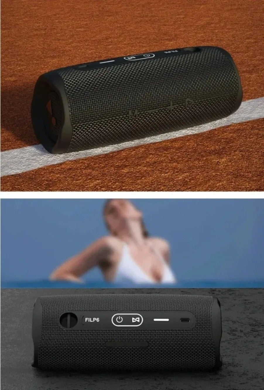 Portable Flip6 Bluetooth Speaker Multi-Function TWS Audio Caixa De Som Outdoor Subwoofer Wireless Home Theater Dual Speaker