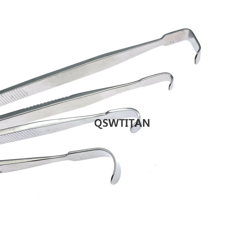 Stainless steel Retractor Hook L-shaped Double Hook Veterinary pet instruments