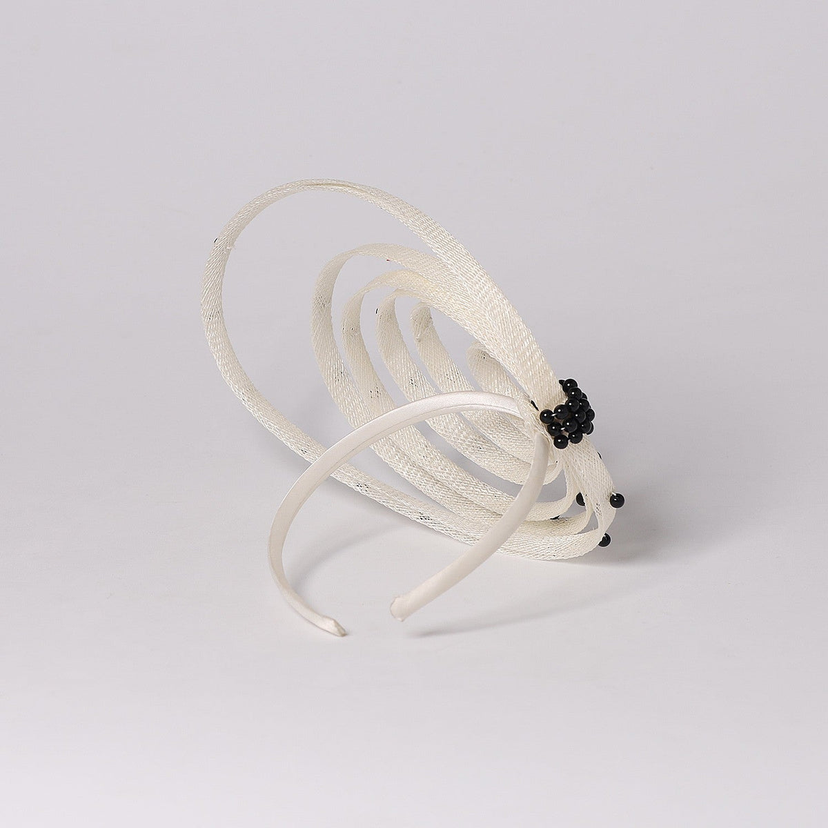 Royal Blue Fascinator Hat with Faux Pearls - Elegant Wedding Headdress, Derby Hats for Women, Cocktail Tea Party Church Events