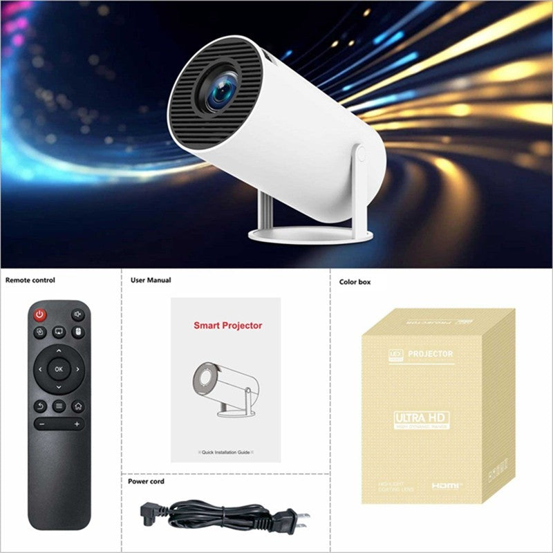 Oneplus Projector HY300 Pro 4K Android 11 Dual Wifi6 290ANSI Allwinner H713 BT5.0 1080P 1280*720P Home Cinema Outdoor Projetor