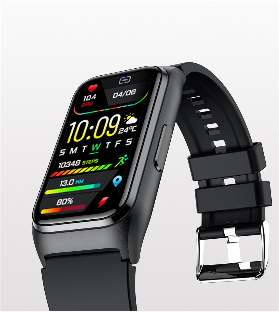 ECG+PPG Smart Watch Health Monitoring Blood Pressure Uric Acid Blood Fat bracelet Bluetooth Call Reminder Waterproof SmartWatch