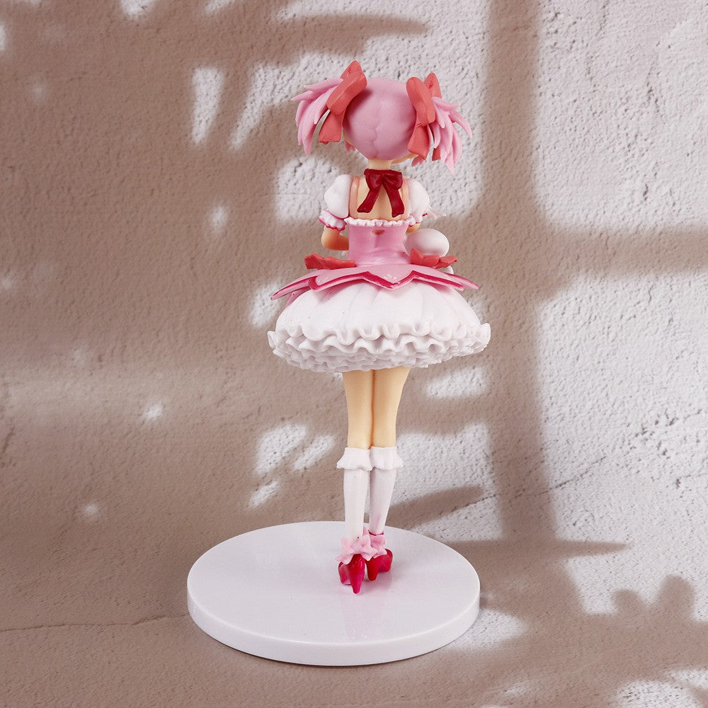 Anime Magikano 18cm Puella Magi Madoka Magica Figure PVC Model Doll Desktop Decoration Action Figurine Collecting Toys Kid Gifts