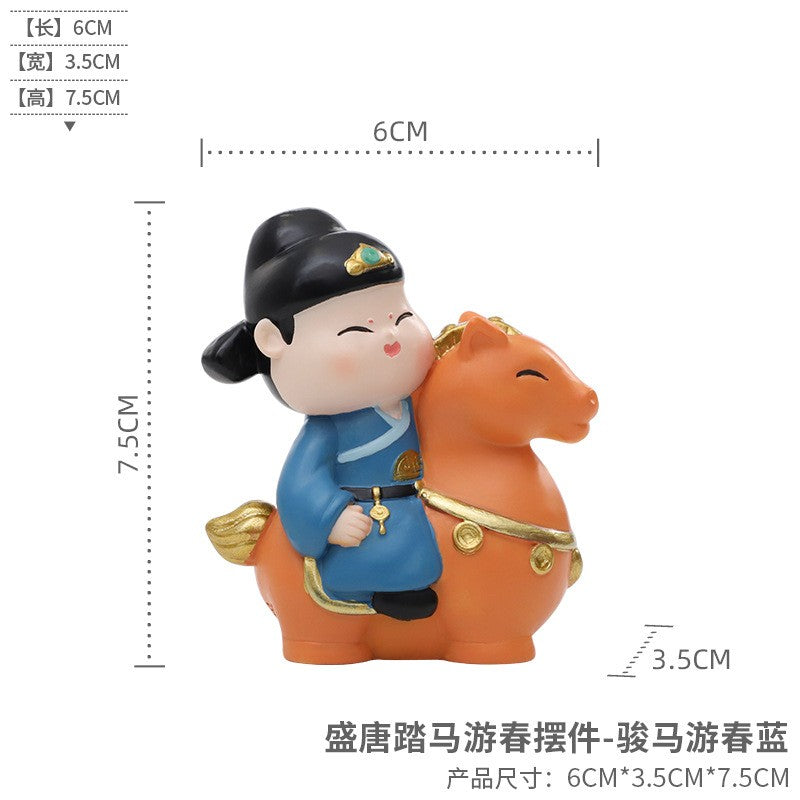 National trend creative desktop ornaments home decoration handicrafts office stress-relieving dolls cultural and creative gifts
