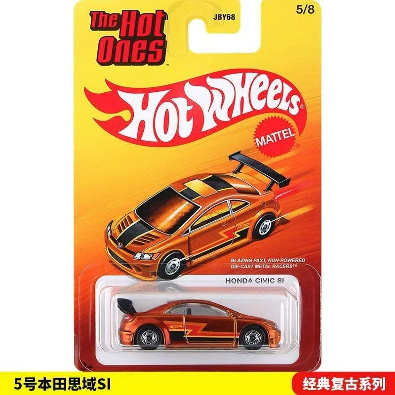 2026 Mattel New Hot Wheels Retro Super Hot Porsche 917 Volkswagen T1 Datsun Ford Gt Alloy Car Model Die-Cast Toy Car Birthday Holiday Gift Jby68