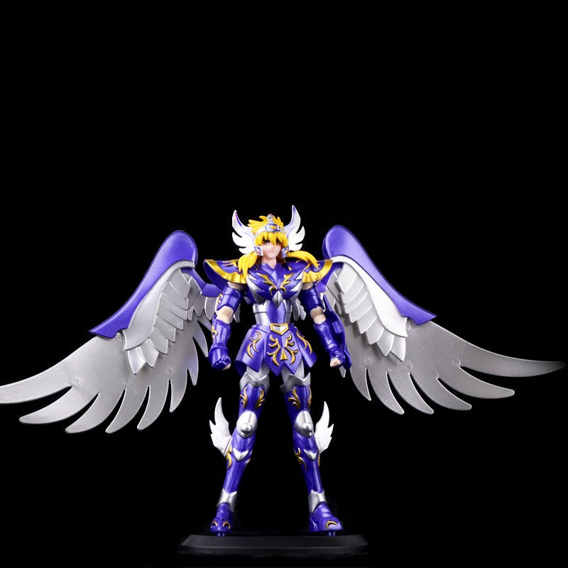 19CM Anime Saint Seiya Shiryuu Hyoga Shun Ikki phoenix Figure Action Figures Knights Of Zodiac Figures Great Toys Saint Seiya