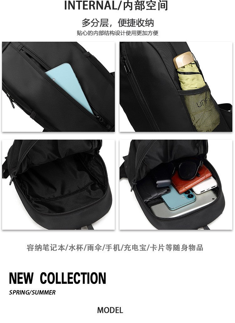 Backpack Men's Lightweight Commuting Small Backpack Casual Sports Travel Mini Small School Bag