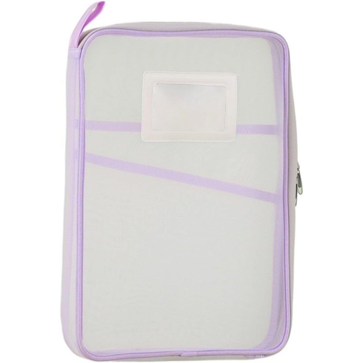 Transparent Zippered Mesh File Organizer Ergonomic Design for School Office Home Desk Storage