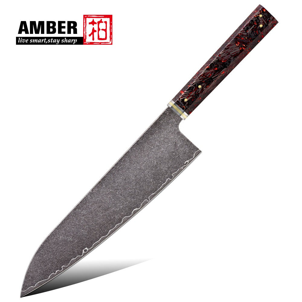 Kitchen Knife Set 1-6PC Damascus 3-layer cladding Steel knives Kitchen Accessories Professional Chef knives Cooking Tools