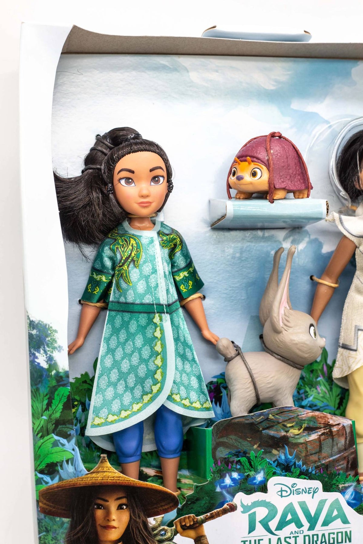 Hasbro Original Disney Raya and The Last Dragon Collection Anime Figure Toy Model Children Toy Boy Girl Birthday Gifts