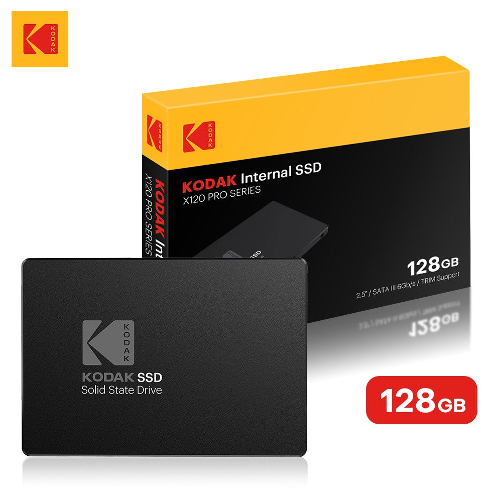 Kodak Ultra SSD 1T Sata 2.5 Inch Solid Disk High Speed 550Mb/s 512/128/256G HD SATA Disk Internal Hard Drive for Laptop Computer