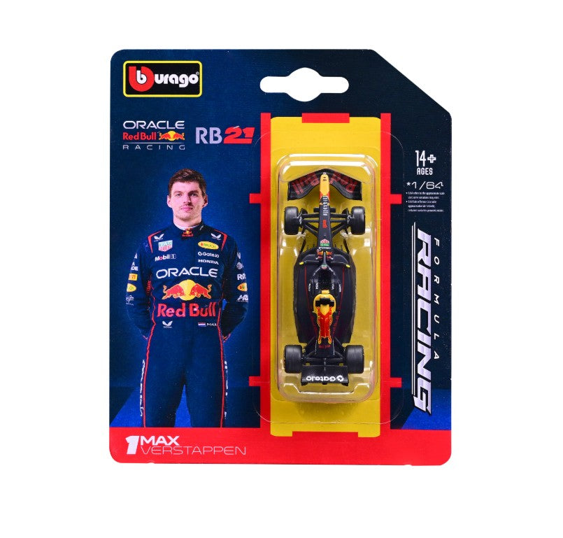 2025 Bburago 1:64 Ferrari Sf25 Alloy Miniature Diecast Model 2025 F1 Series Red Bull Rb21 Formula Racing Car Toys ?Gift