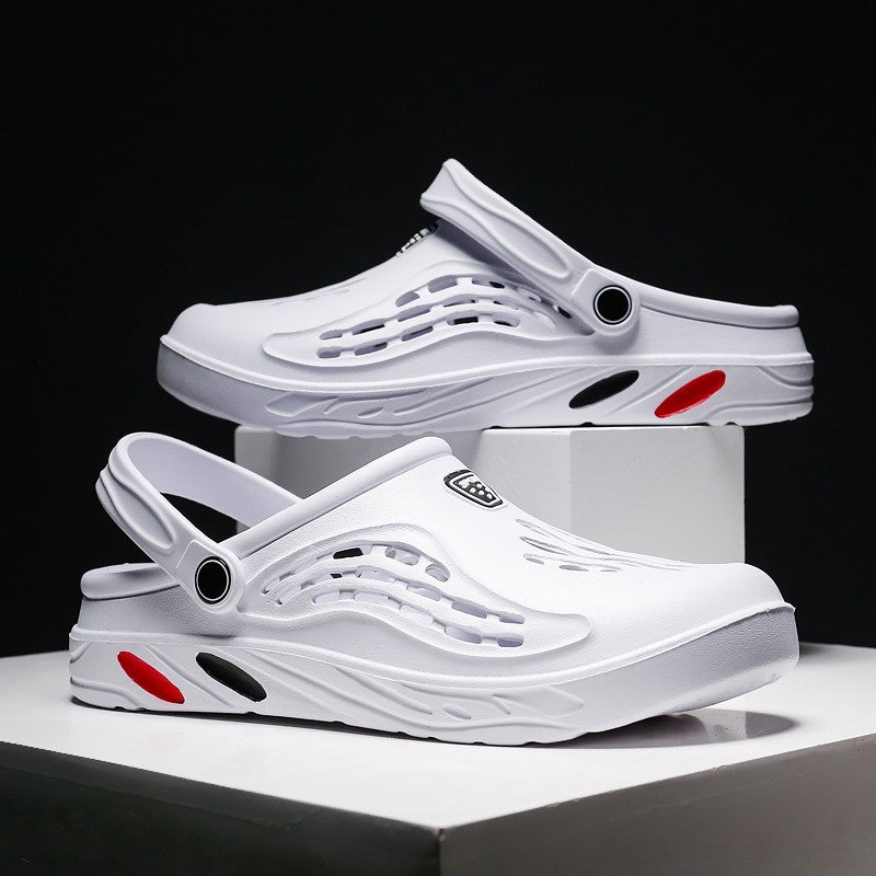 Outdoor Sandals for Men and Women Summer Clogs EVA Slippers Plus Size 47 48 49 Men Garden Shoes Beach Sandals Breathable Clogs