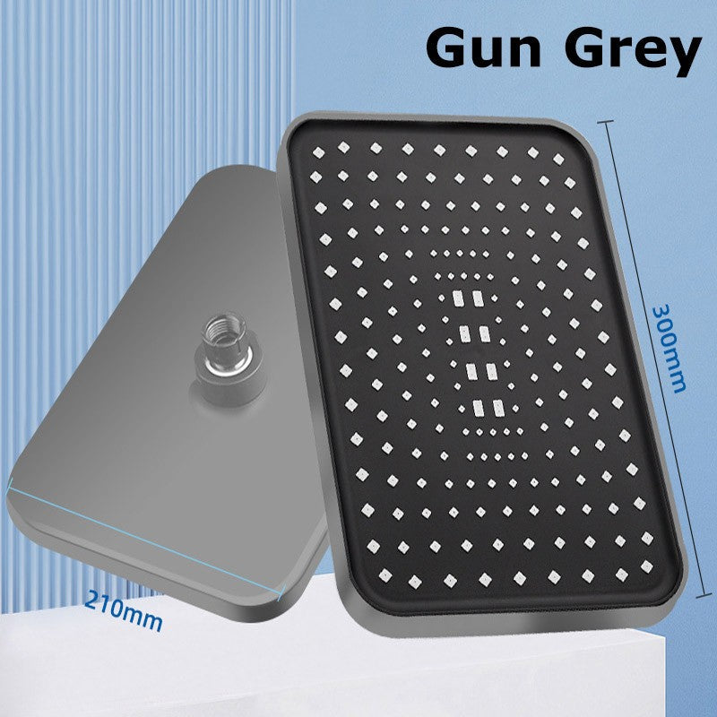 360 ° rotating water-saving shower head top spray pressurized shower head new 14 inch high-pressure shower head high flow