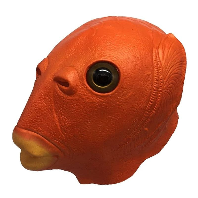 Cospaly Green Fish headed Monster Mask Murloc Hair Mask Fish Headgear Cute and Funny Mask for Halloween Carnival Costume Party