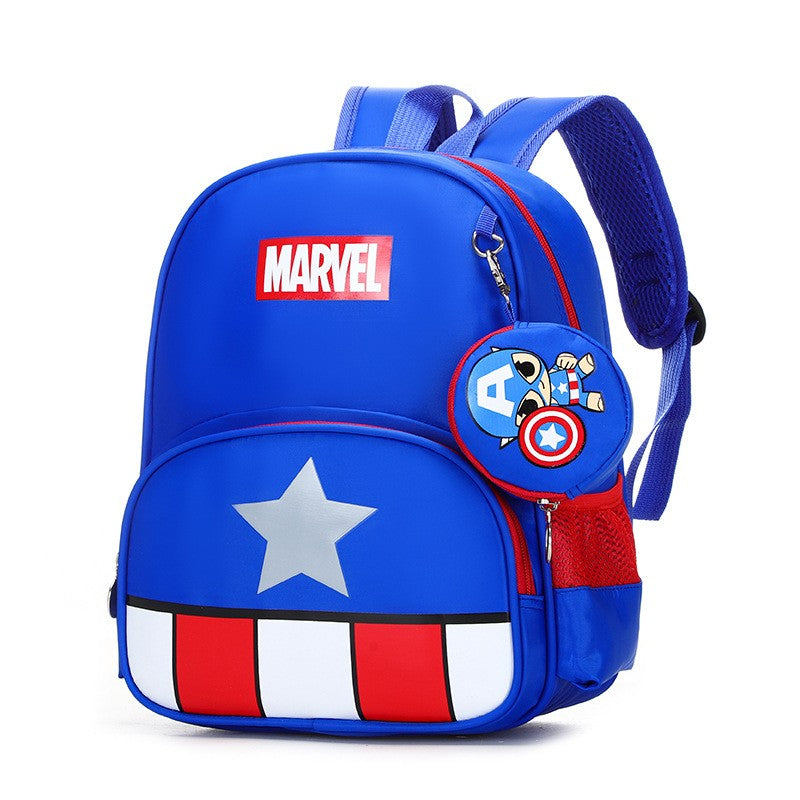 New Children School Bag Boys Girls Spider Man Cartoon Kindergarten Schoolbags Kids Orthopedic Backpacks 4-13 Year