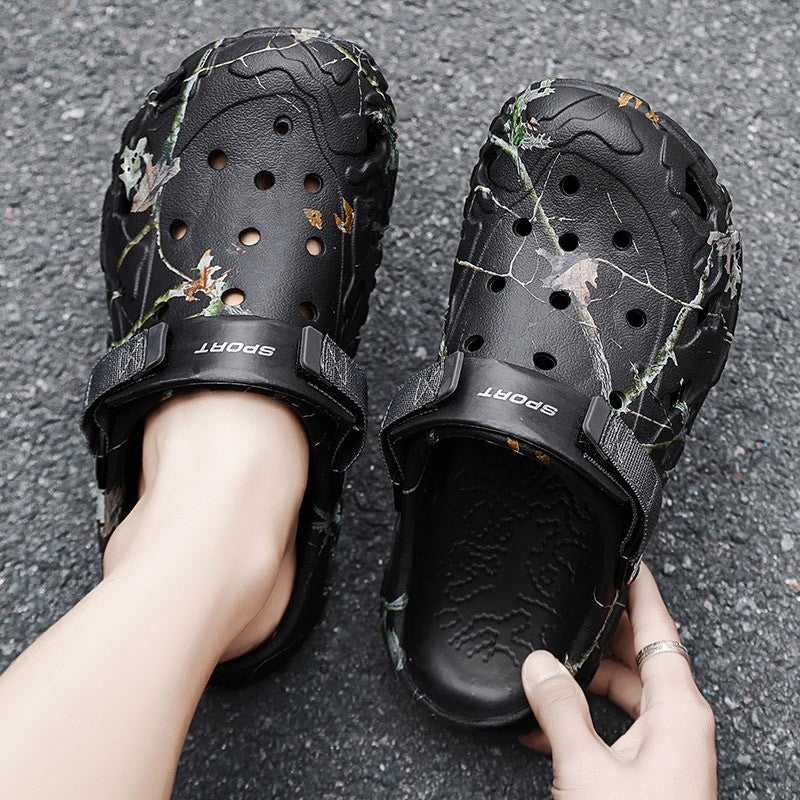 Men Shoes Slippers Men Garden Flat Sandals Platform Sandals Man Summer Sandals 2025 Male Sneakers Outdoor Flip Flops Home Clogs