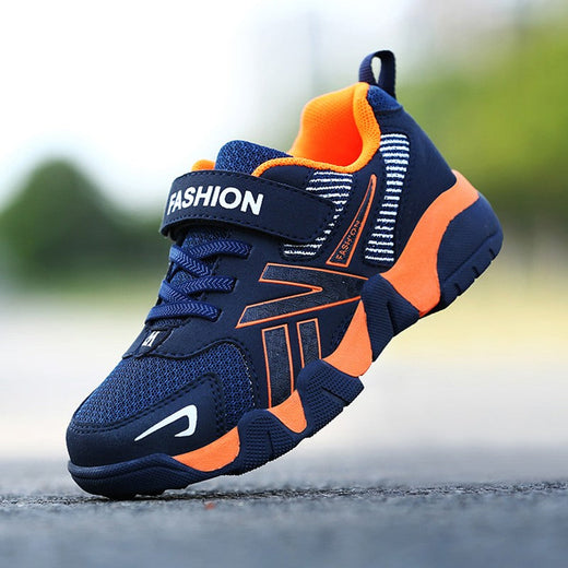 White Breathable Children Walking Shoes Summer Mesh Casual Sneaker for Kids Boys Outdoor Sport Tennis Anti-Slip