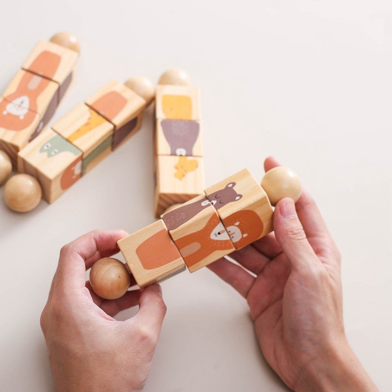 1pc Wooden Montessori Toy Hand bell Toy Baby Mobile Musical Rattle Toy Children Stroller Classic Educational Toys Kid Gifts