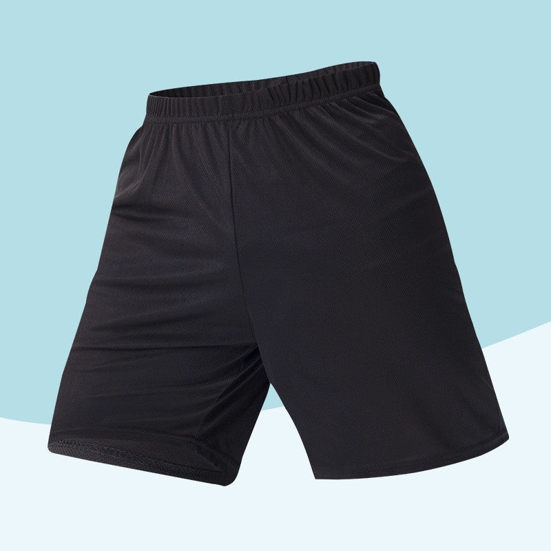 1/3Pcs Men's Plus-size Mesh Black Quick-drying Shorts Running Fitness Basketball Football 5 Pants Teenagers Elastic Waist Slacks