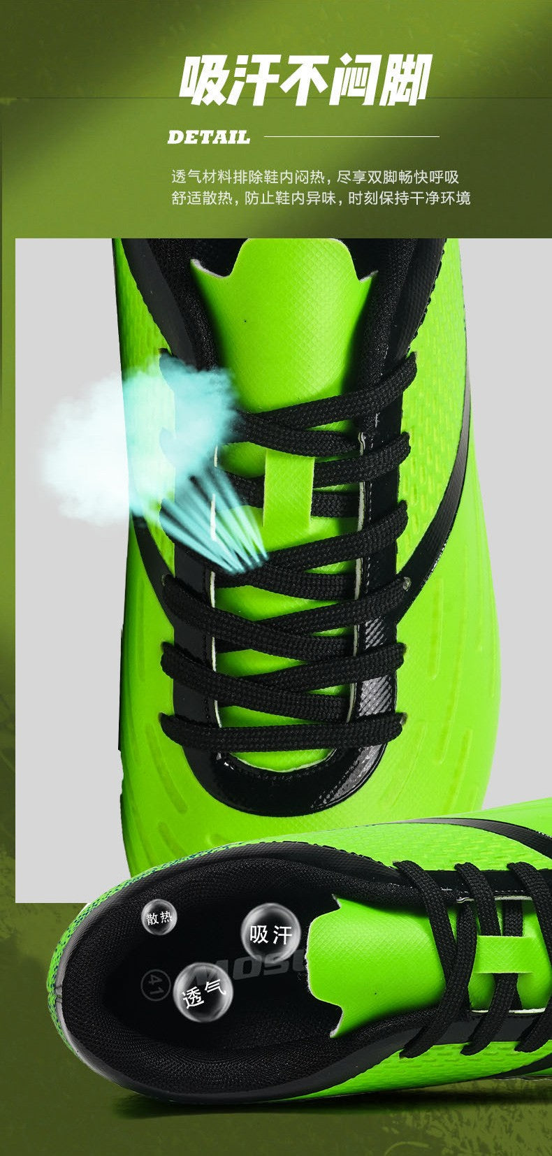 Training Men Soccer Shoes Society Cleats Professional Football Shoes Indoor Non-Slip Football Field Boots Low Cut Sneaker Unisex