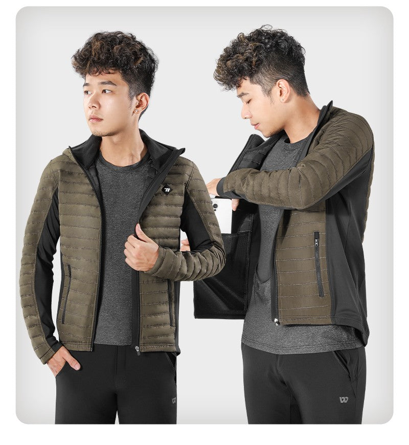 WEST BIKING Cycling Jacket Men Coats Winter Thermal Fleece Windbreaker MTB Bicycle Clothing Motorcycle Bike Jackets 0?-15?