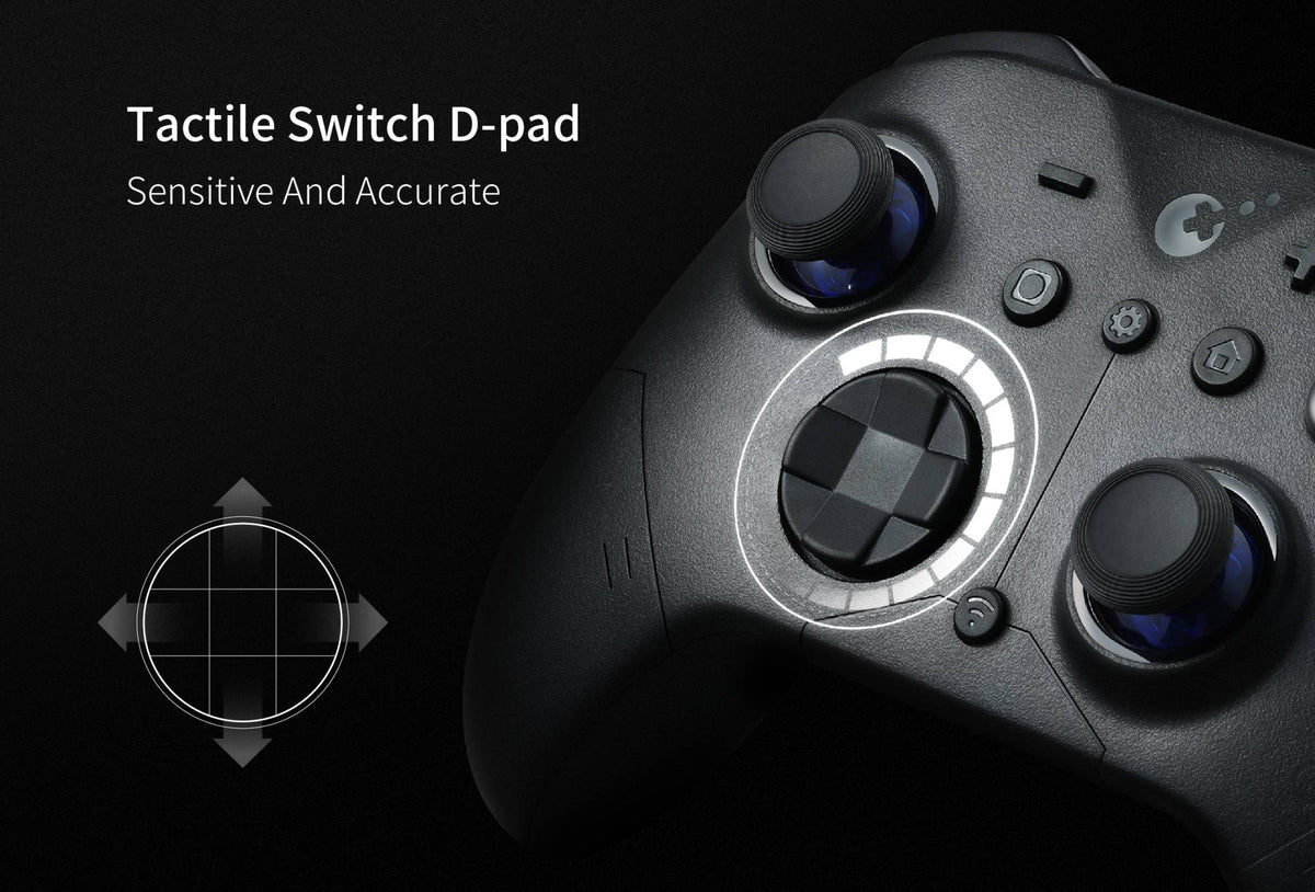 Gulikit ES/ES PRO Wireless Controller For Nintendo switch 2 ,Bluetooth,for Windows, Android ,iOs Game Accessories?BLACK/white