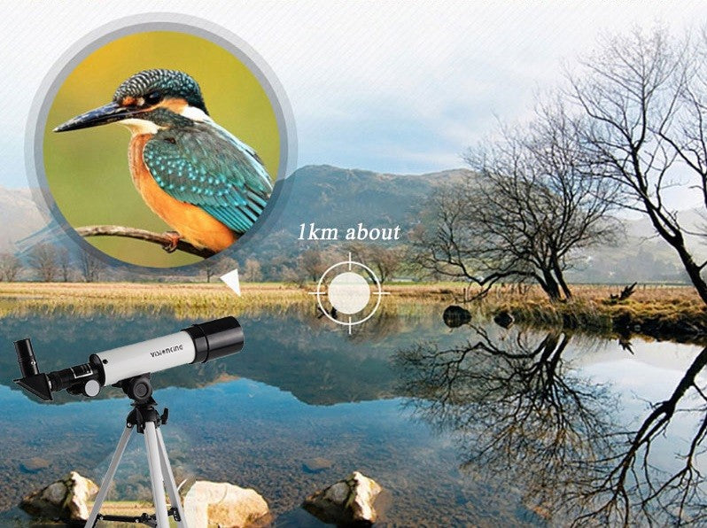 Visionking Professional 50360 Refraction Astronomical Telescope 90x To See The Moon Stars Birdwatching Monocular Beginner Kids