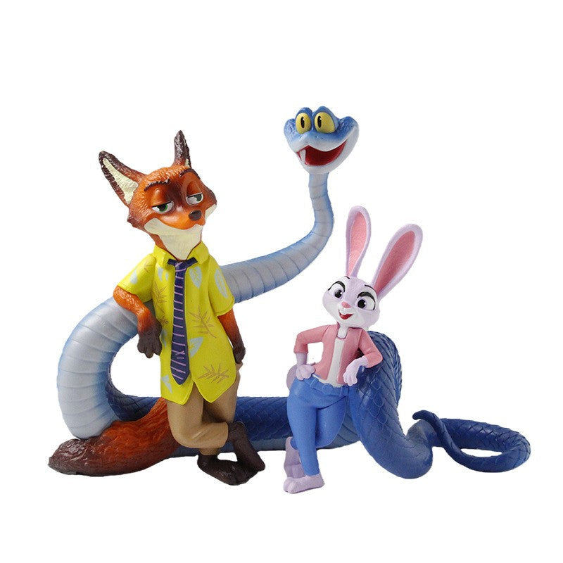 2025 New Popular Movie Zootopia 2 Peripheral Action Figure High Quality Judy Nick PVC Toy Limited Stock Free Shipping