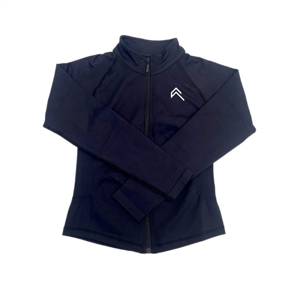 Oner Active Women's Comprehensive Training Jacket Yoga Jacket Gym Jacket Long Sleeve Zipper Tight Plastic Waistband Daily Jacket