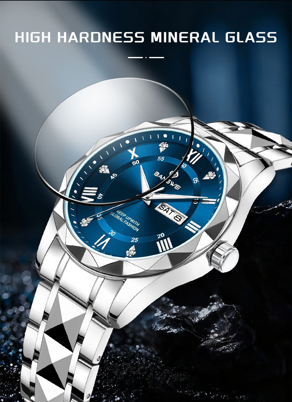 BANGWEI Woman Watch Luxury Elagant Classic Fashion ClockBusiness Casual Date Stainless Waterproof Luminous Quartz Ladies Watches