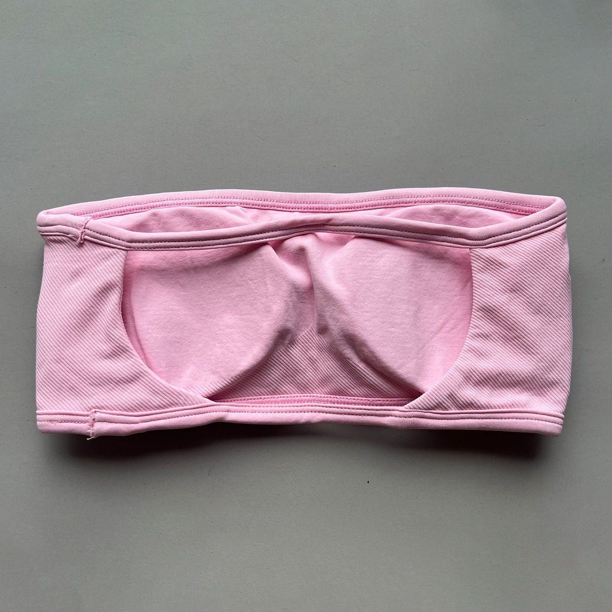 NO LOGO Backless Bandeau Sports Bra Gym Women Top Crop Tube Yoga Tops Halter Sports Seamless Bras Scrunch Workout Yoga Tank