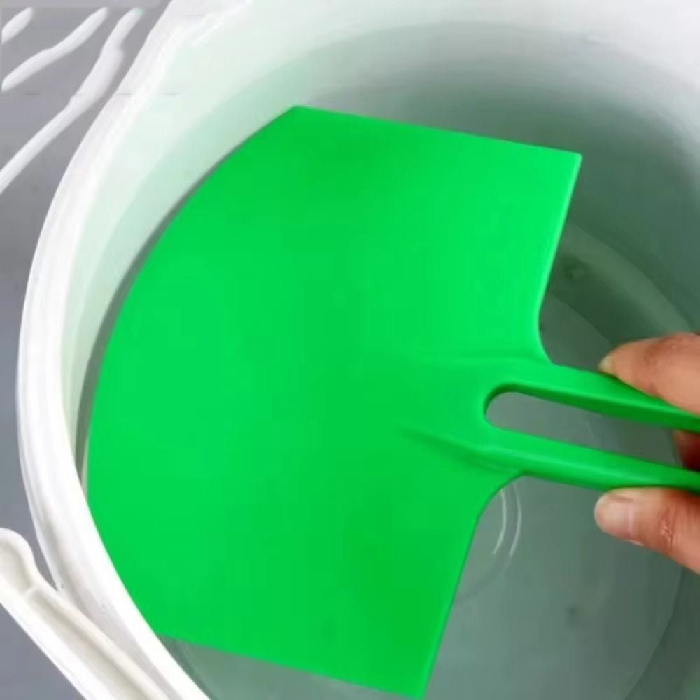 2Pcs Curved Bucket Scoop Putty Board Plaster Trowel Paint Scrapers Brushes Scraping Decals Patch Construction Applicator Board