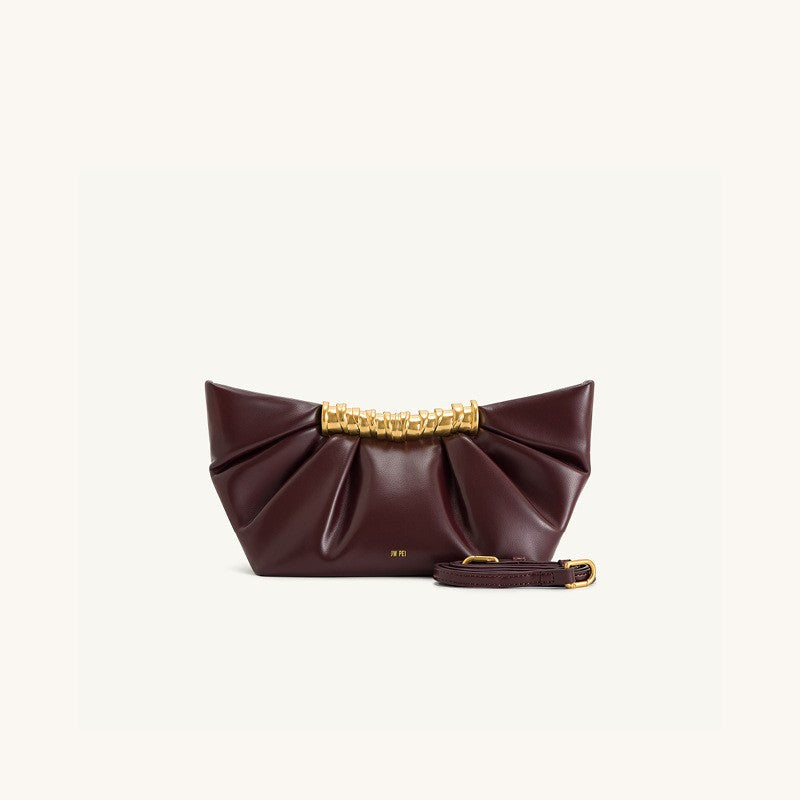 2025 Summer New Evening Handbag For Women Wrinkled Metal Fashion Bag Clutchs ????? ??????? ????????? ??????? ??????? Sac à Main