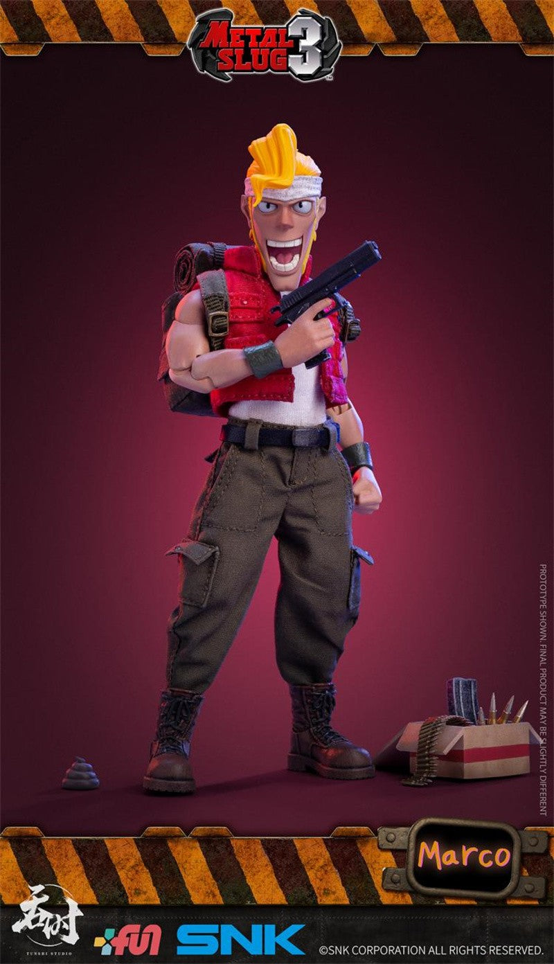 ?IN STOCK?TUNSHI Studio Original SNK Model Official Metal Slug 3 Marco Tarma Clark Still RALF JONES Rebel Soldier 1/12 Mecha Toy