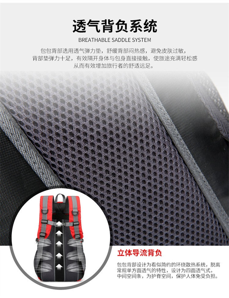 Hiking Backpack 40L Lightweight Travel Mountaineering Backpack Waterproof Sport Bags Climbing Rucksack Backpack Men Accessories