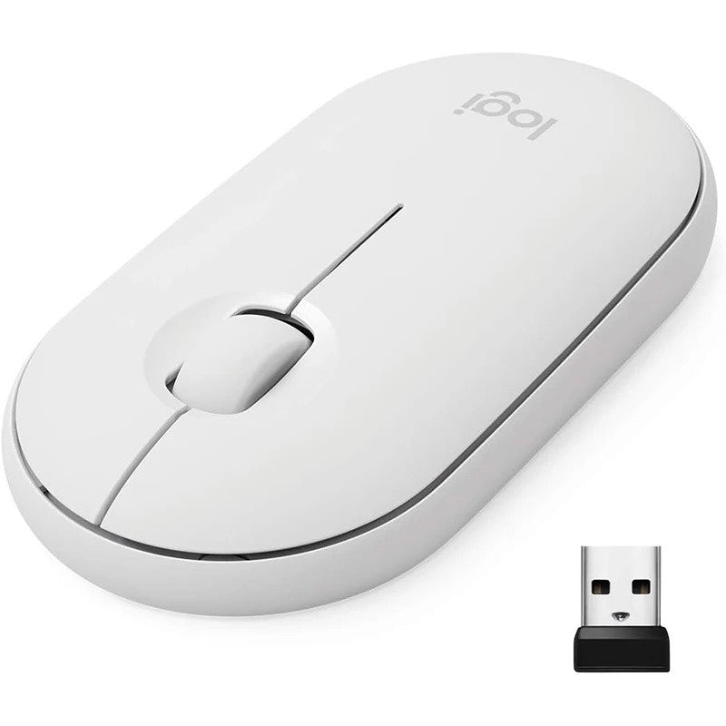 Logitech PEBBLE M350 Laptop Tablet Mouse Wireless Bluetooth Mouse Light and Thin Mute Office Mini Mouse