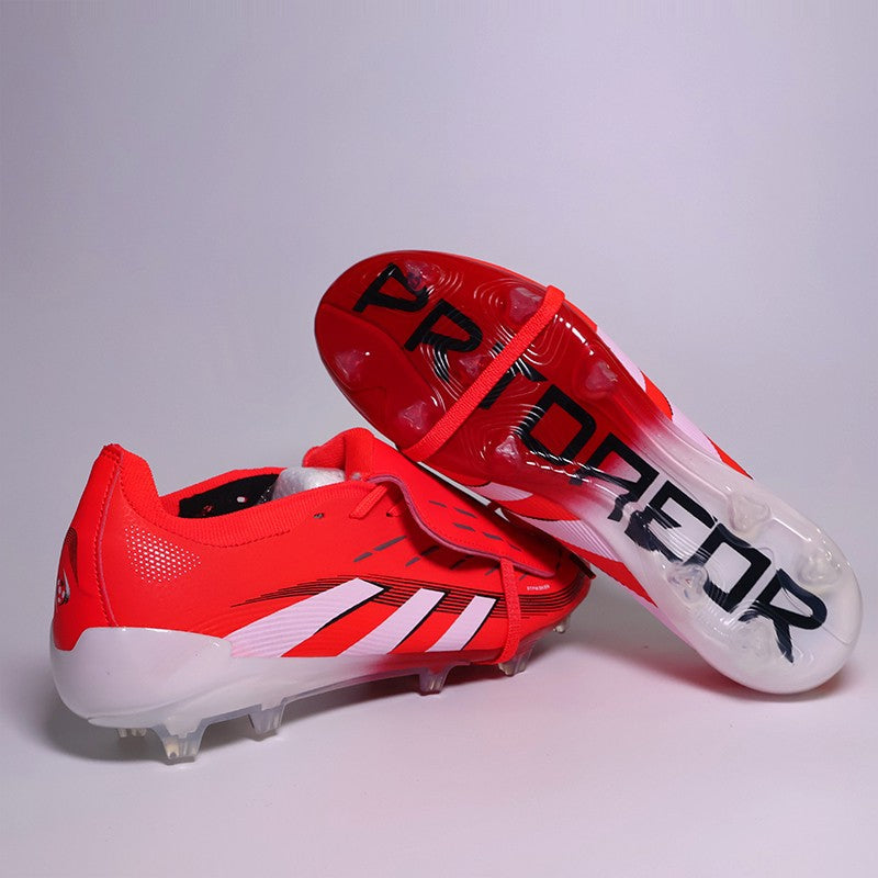 M-2502 Pro Mens Soccer Shoes Training Non-Slip Turf Soccer Cleats TF/FG Football Sneakers Chuteira Campo for Man 35-45