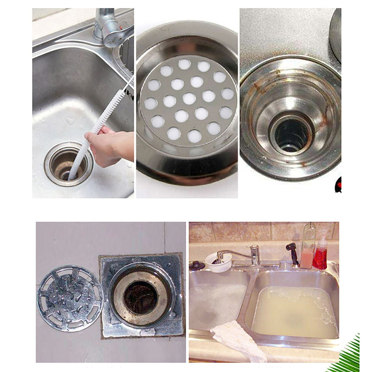 Silicone Drain Hair Catcher with Suction Cup Shower Bathtub Drain Strainer Hair Filter Drain Sink Strainer Bathroom Accessories