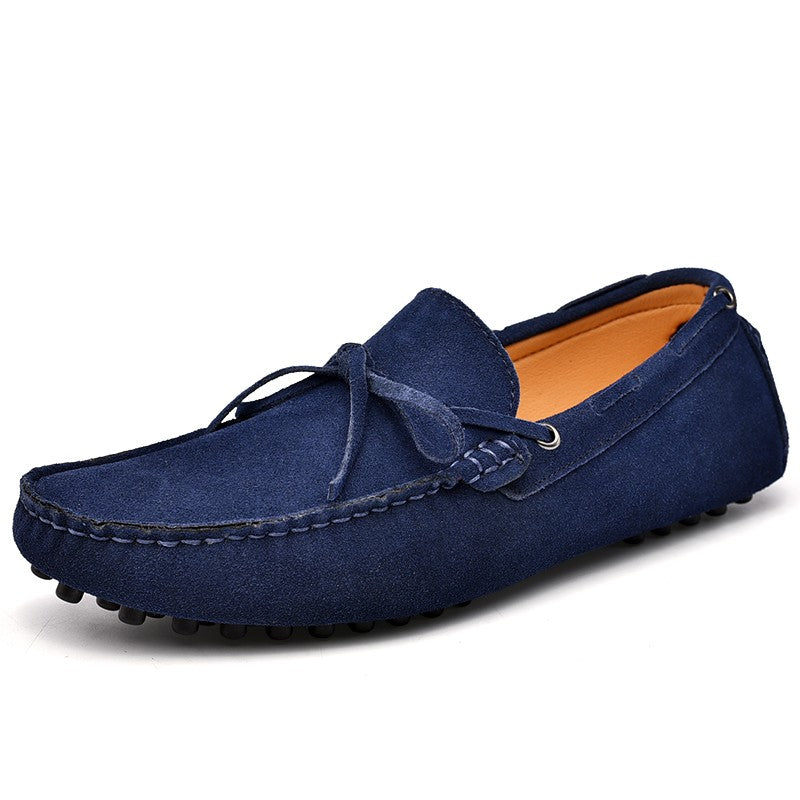 Fashion Men Shoes Genuine Leather Casual Summer Shoes Classic Mens Loafers Elegantes Slip On Flats Plus Size 49 Male Driving