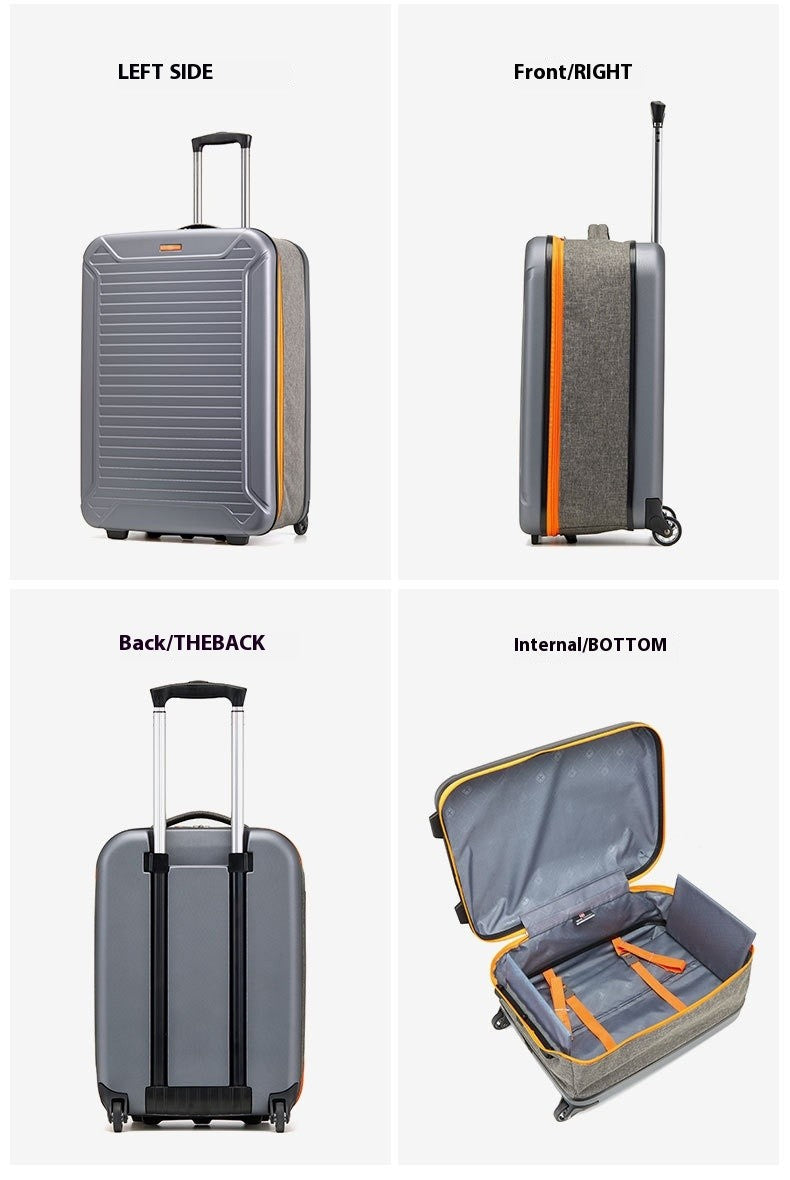 New Folding Luggage Multifunctional Design20Inch Boarding Business Password Suitcase