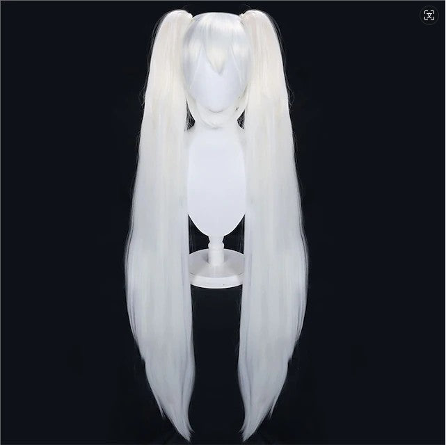 HAIRJOY Synthetic Hair VOCALOID Sakura Hatsune Miku Long Ponytails Green Cosplay Wig