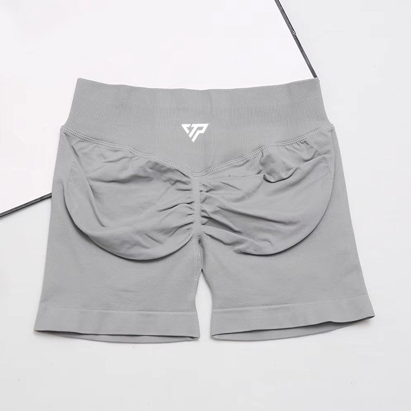 High Quality Women's Sports Stretch Fitness Shorts Yoga Training Running Pilates Tight Yoga Shorts