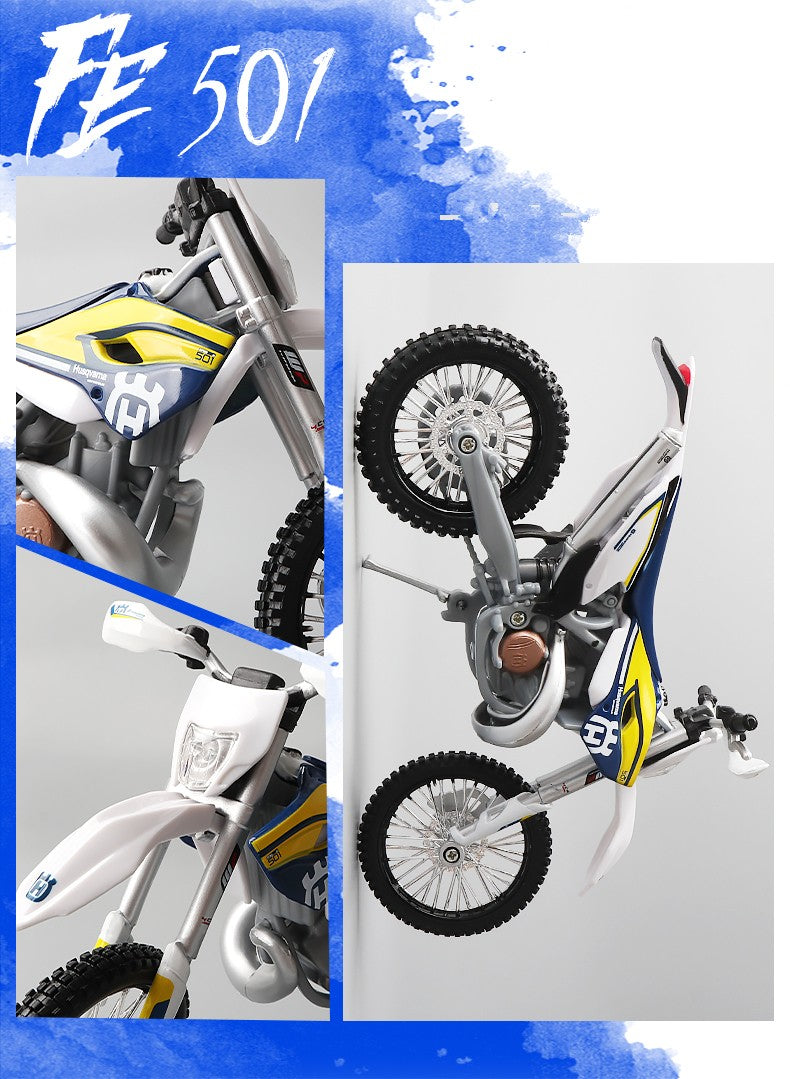 Maisto 1:12 Husqvarna FE 501 Alloy Cross-country Motorcycle Car Model Simulation Racing Motorcycle Model Collection Kid Toy Gift