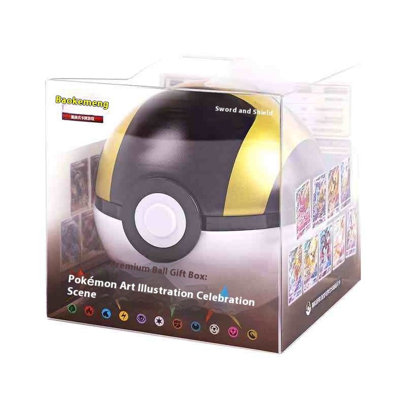 PokeBall Master Balls Premium Ball Gift Box Pokemon Cards Ptcg Simplified Chinese Original Pack Children Birthday Christmas Toy